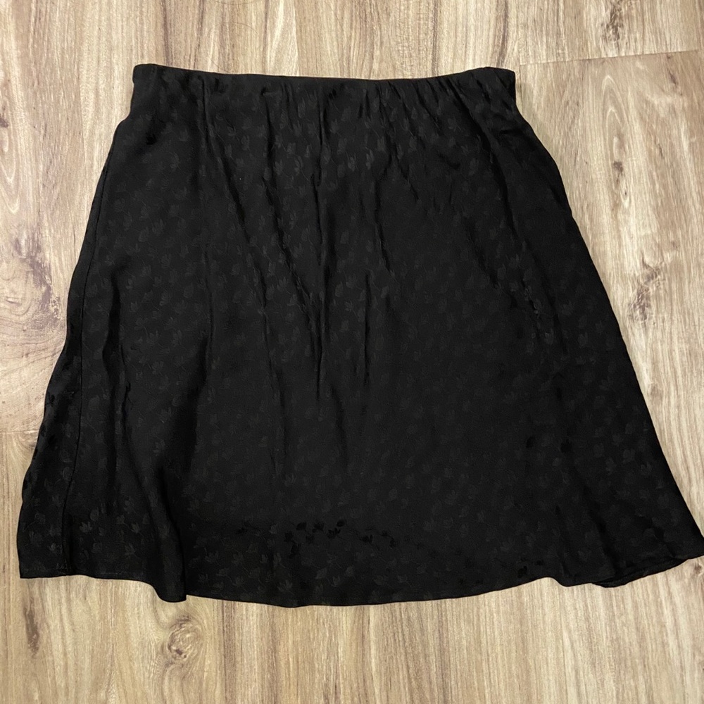 Black skirt